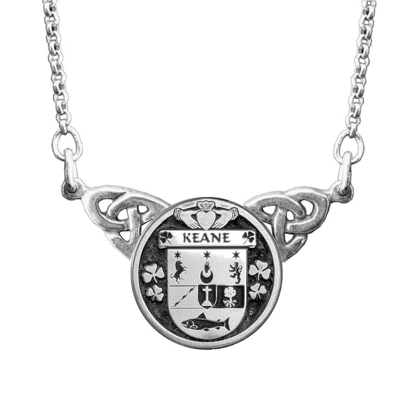 Keane Irish Coat of Arms Double Drop Pendant ~ ILP03