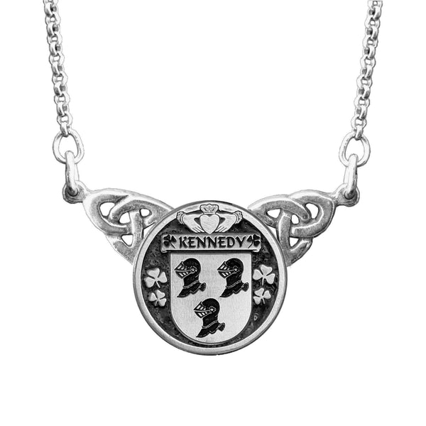 Kennedy Irish Coat of Arms Double Drop Pendant ~ ILP03