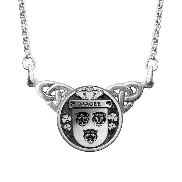 Magee Irish Coat of Arms Double Drop Pendant ~ ILP03