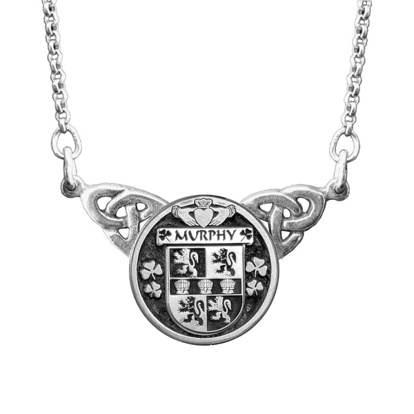 Murphy Irish Coat of Arms Double Drop Pendant ~ ILP03
