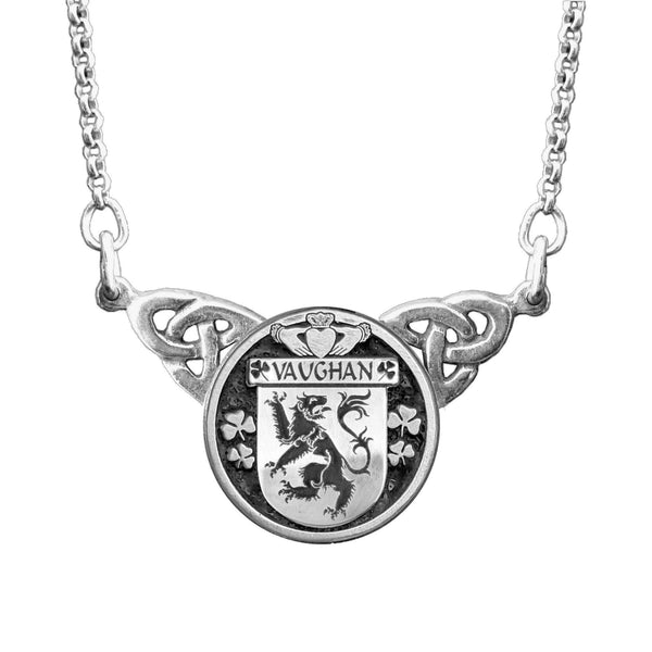 Vaughan Irish Coat of Arms Double Drop Pendant ~ ILP03