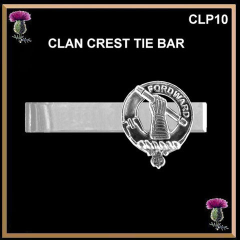 Balfour Scottish Clan Clip Tie Bar