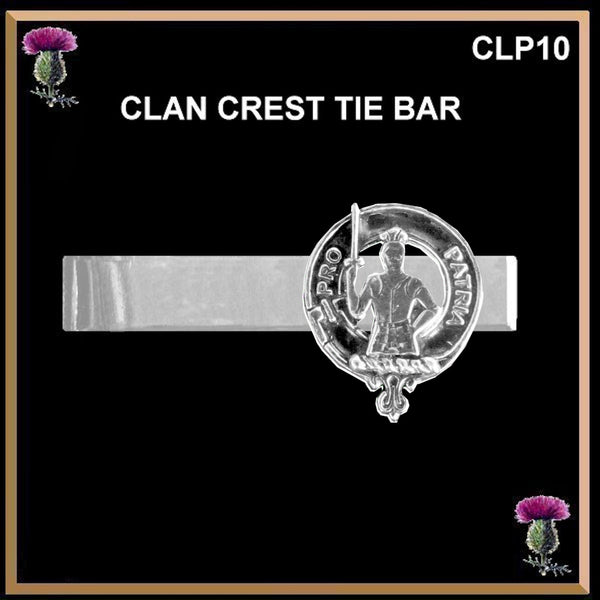 Bannerman Scottish Clan Clip Tie Bar