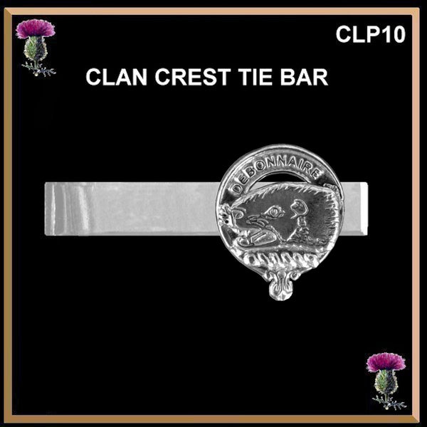 Beaton Scottish Clan Clip Tie Bar