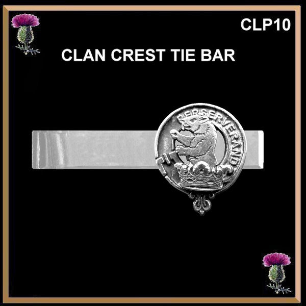 Beveridge Scottish Clan Clip Tie Bar