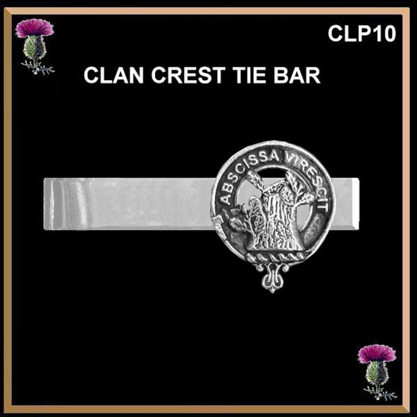 Bisset Scottish Clan Clip Tie Bar