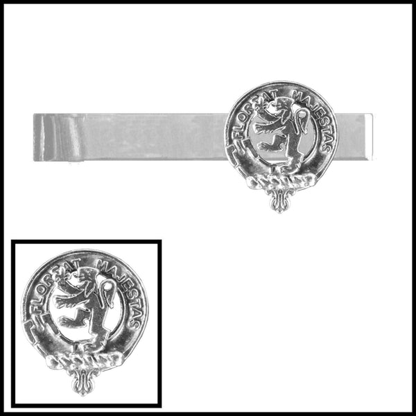 Brown Scottish Clan Clip Tie Bar
