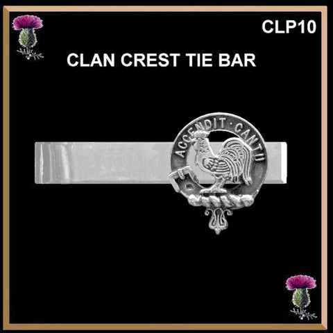 Cockburn Scottish Clan Clip Tie Bar