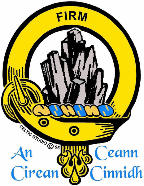 Dalrymple Scottish Clan Clip Tie Bar