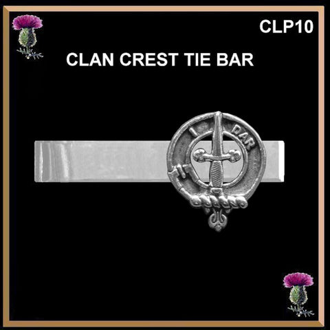 Dalziel Scottish Clan Clip Tie Bar