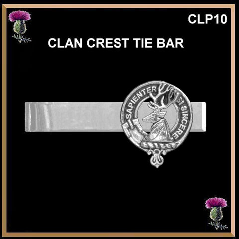 Davidson Scottish Clan Clip Tie Bar