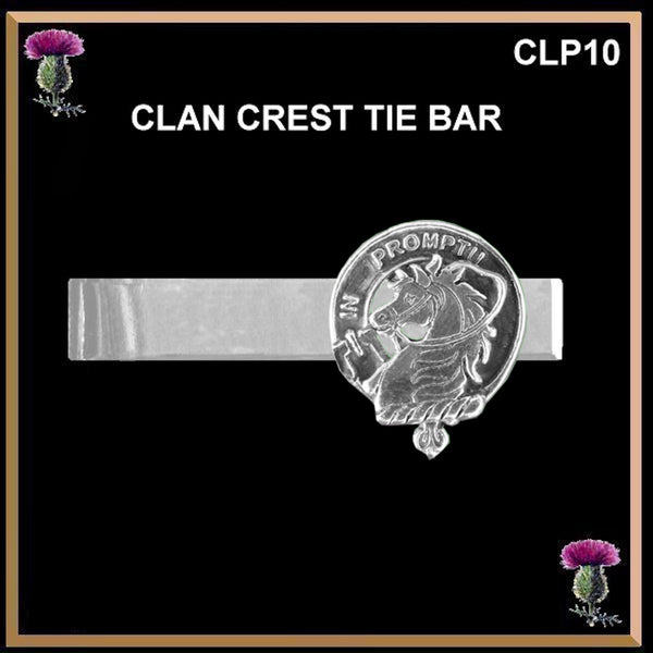 Dunbar Scottish Clan Clip Tie Bar