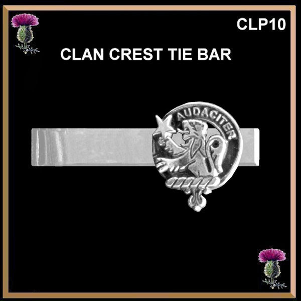 Ewing Scottish Clan Clip Tie Bar