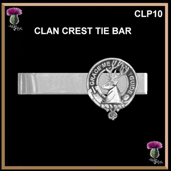 Forbes Scottish Clan Clip Tie Bar