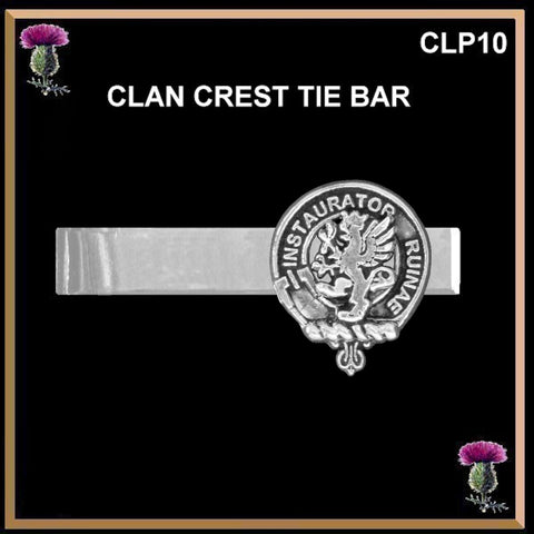 Forsyth Scottish Clan Clip Tie Bar