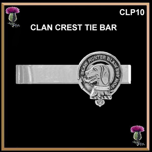 Forrester Scottish Clan Clip Tie Bar