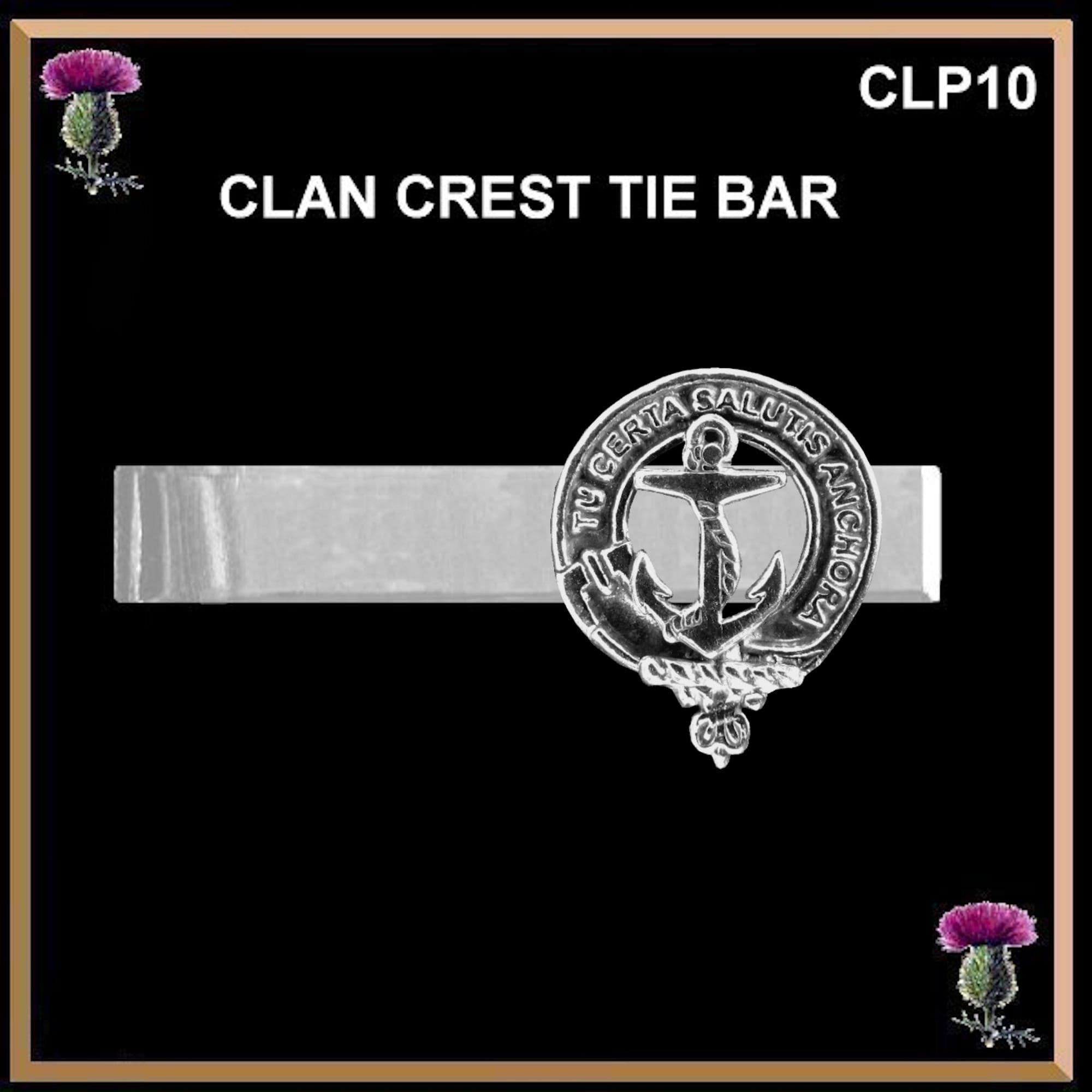 Gillespie Scottish Clan Clip Tie Bar
