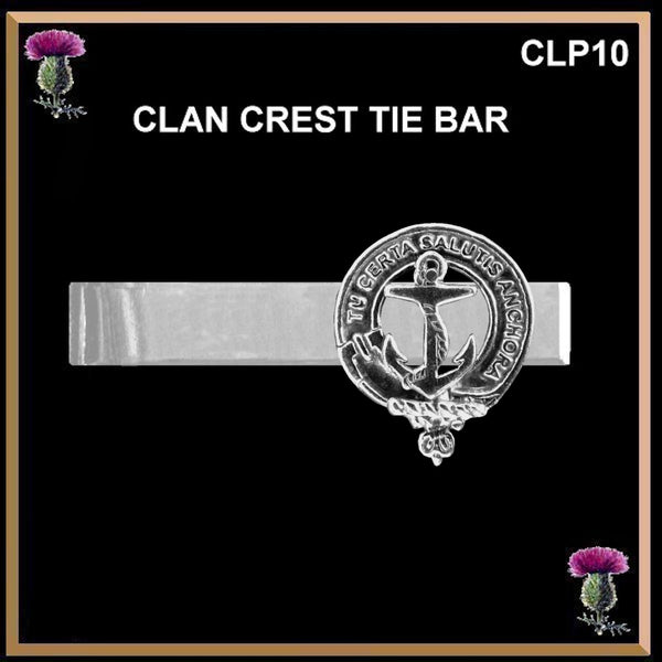 Gillespie Scottish Clan Clip Tie Bar