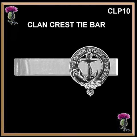 Gillespie Scottish Clan Clip Tie Bar
