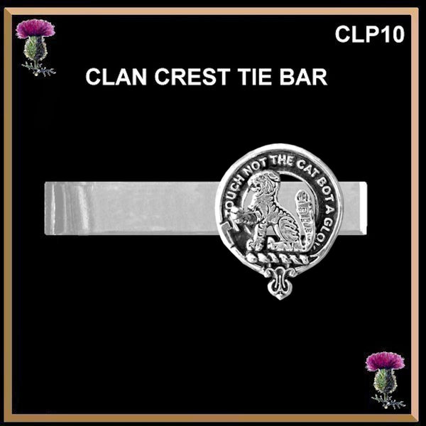 Gow Scottish Clan Clip Tie Bar