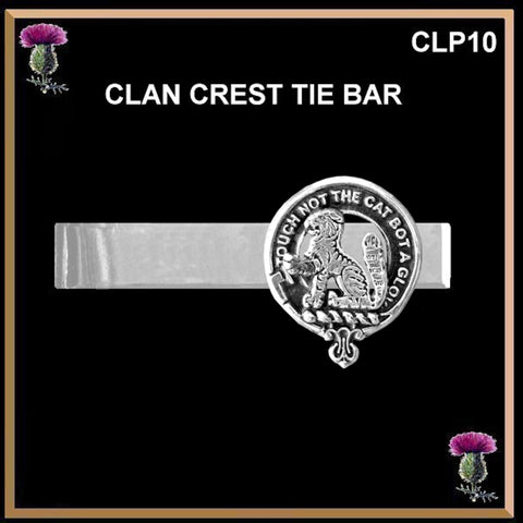 Gow Scottish Clan Clip Tie Bar