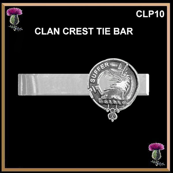 Haldane Scottish Clan Clip Tie Bar