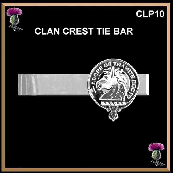 Horsburgh Scottish Clan Clip Tie Bar