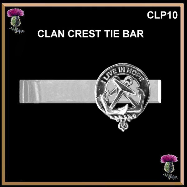 Kinnear Scottish Clan Clip Tie Bar