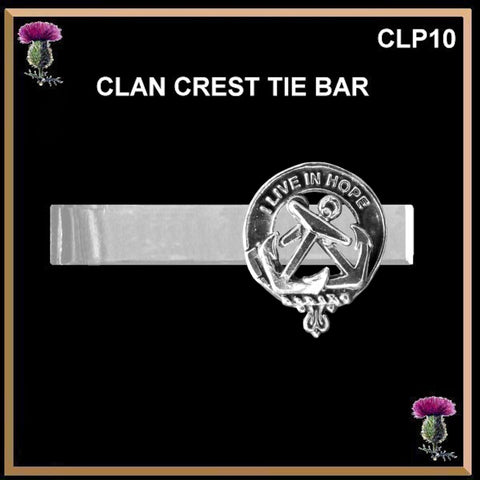 Kinnear Scottish Clan Clip Tie Bar