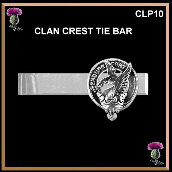 Lindsay Scottish Clan Clip Tie Bar