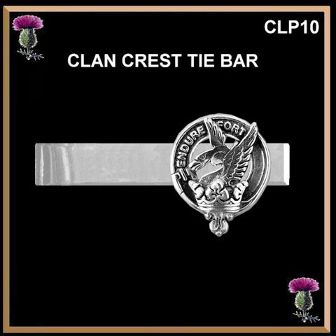 Lindsay Scottish Clan Clip Tie Bar