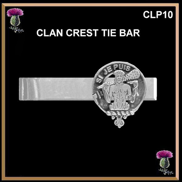Livingston Scottish Clan Clip Tie Bar