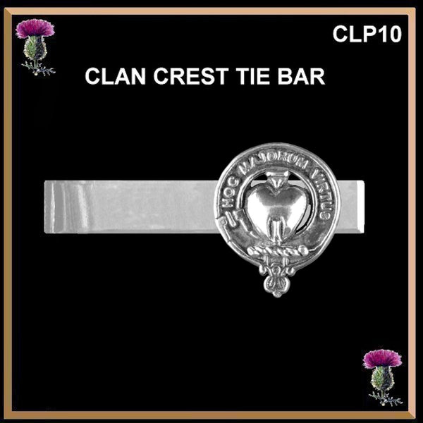 Logan Scottish Clan Clip Tie Bar