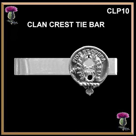 MacArthur Scottish Clan Clip Tie Bar