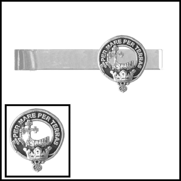 MacDonald Scottish Clan Clip Tie Bar