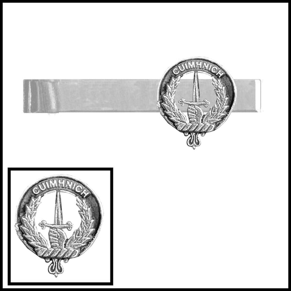 MacDonald Glencoe Scottish Clan Clip Tie Bar
