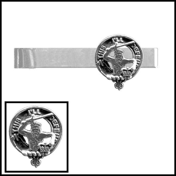 MacFarlane Scottish Clan Clip Tie Bar