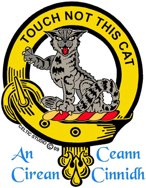MacGillvary Scottish Clan Clip Tie Bar