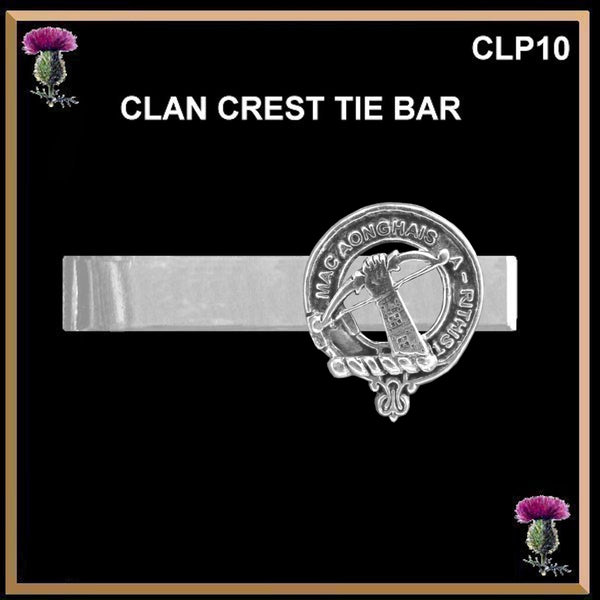 MacInnes Scottish Clan Clip Tie Bar