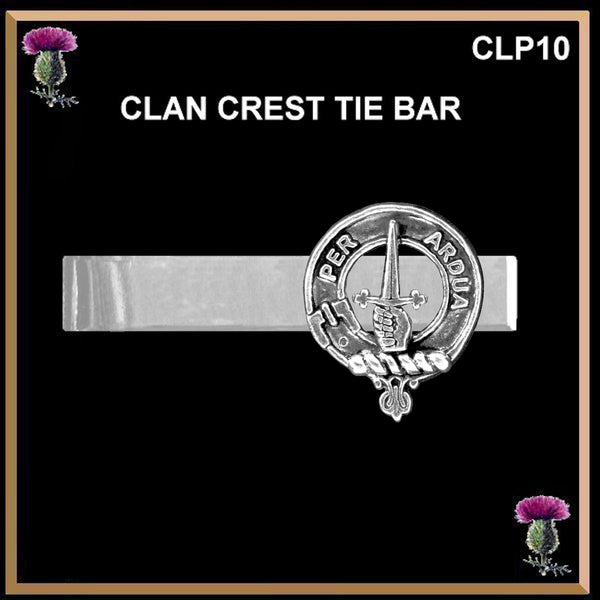 MacIntyre Scottish Clan Clip Tie Bar