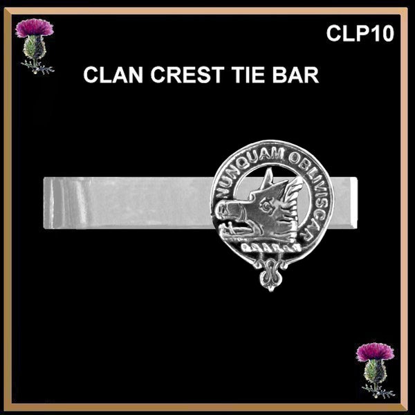 MacIver Scottish Clan Clip Tie Bar