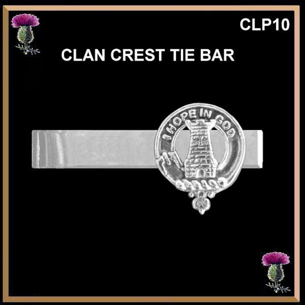MacNaughton Scottish Clan Clip Tie Bar
