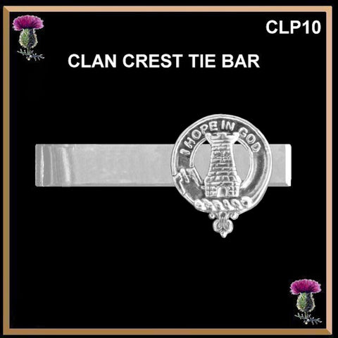 MacNaughton Scottish Clan Clip Tie Bar
