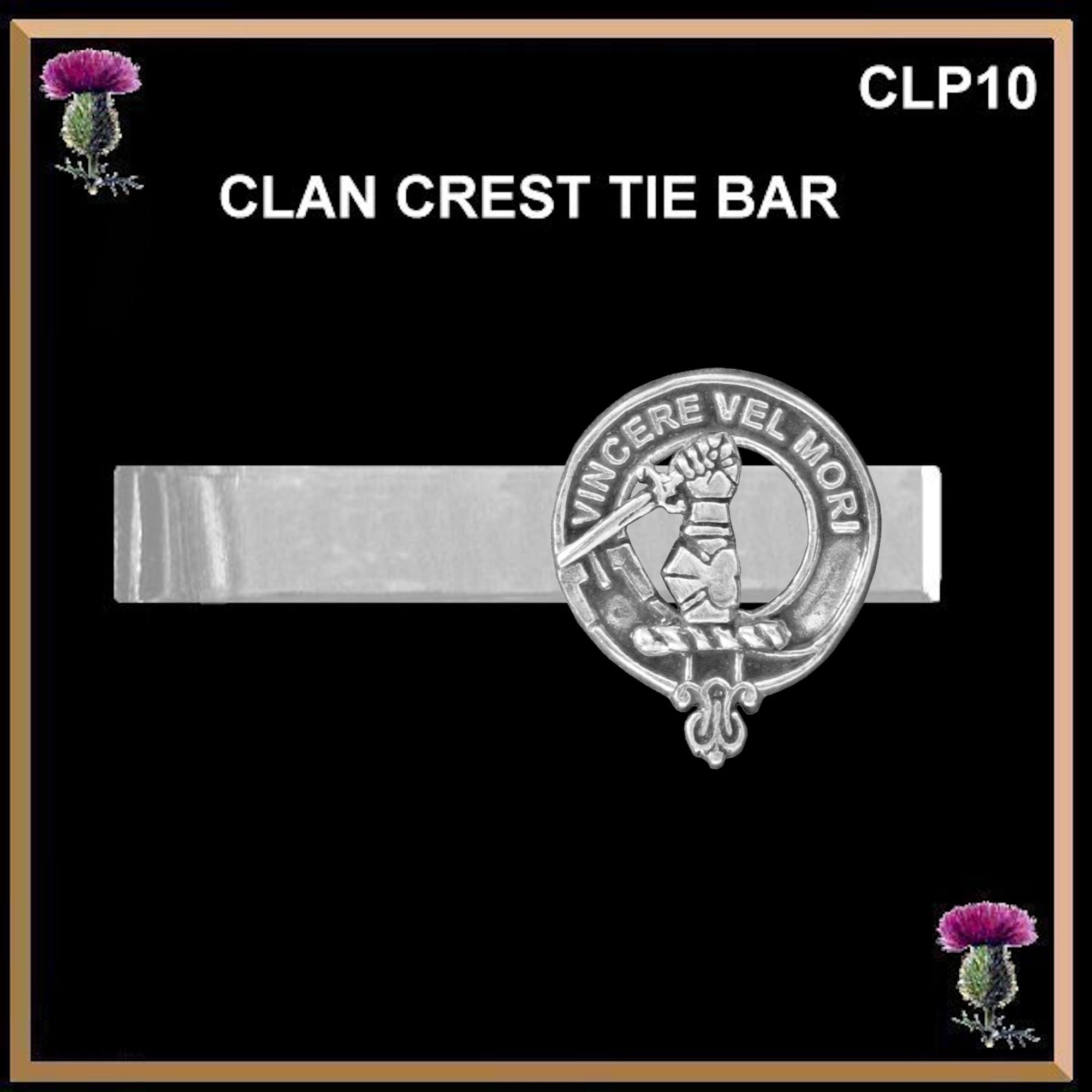 MacNeill Gigha Scottish Clan Clip Tie Bar