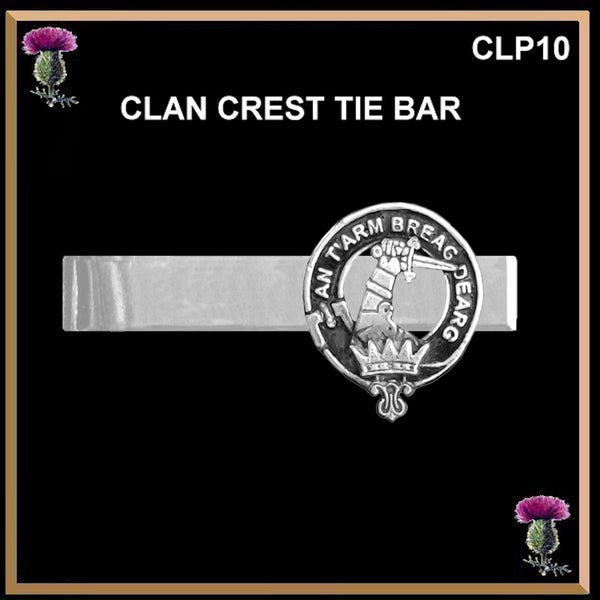 MacQuarrie Scottish Clan Clip Tie Bar
