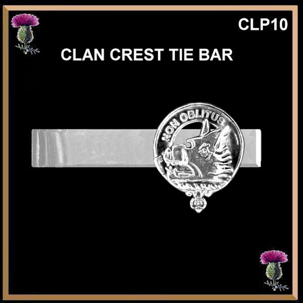 MacTavish Scottish Clan Clip Tie Bar