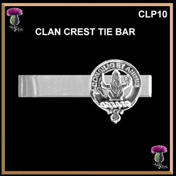 Maitland Scottish Clan Clip Tie Bar