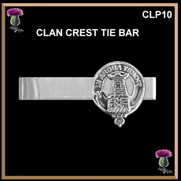Malcolm Scottish Clan Clip Tie Bar