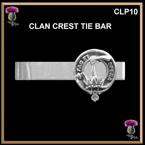 Matheson Scottish Clan Clip Tie Bar