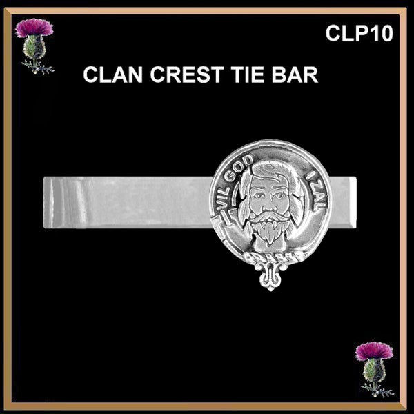 Menzies Scottish Clan Clip Tie Bar